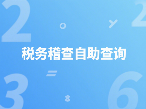 税务稽查