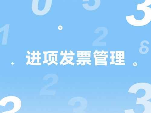 进项发票管理
